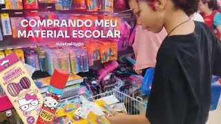 COMPRANDO MEU MATERIAL ESCOLAR 2026 ||• 9°ano