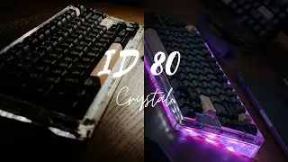 Idobao ID80 Crystal｜Durock POM | Build & Sound test | Mechanical Keyboard