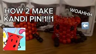 tutorial on how 2 make kandi pin from bfdi!!1!1!