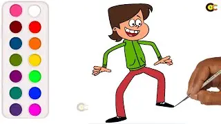 how to draw Madhav from Golmaal Junior || Cartoon drawing for beginners || Golmaal Junior #Madhav