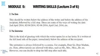 CIE Module 5 Lecture 3