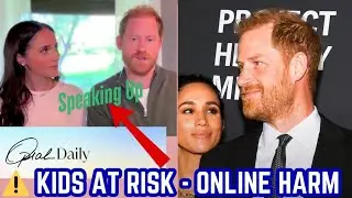 Harry & Meghan EXPOSE the truth about social media addiction in kids