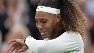 Serena Williams' Wimbledon hopes end in injury