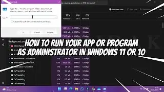 How to Run your App or Program as Administrator in Windows 11 or 10