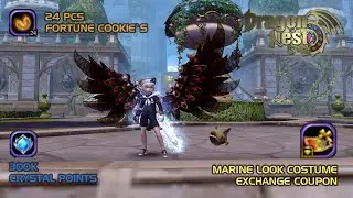 24 Fortune Cookies / Road to 300k Crystal Points / Marine Look Costume [DN SEA]