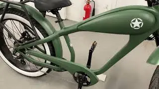 Retro Beach Cruiser E Bike 250W to 750W, high spec, great quality. From £2499