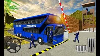 Us Police Bus Mountain Driving Simulator -Android Gameplay