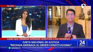JNJ rechaza investigación sumaria aprobada por el Congreso: “amenaza el orden constitucional”