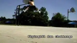 Low Rim challenge to fans of the amazing Flying101 dunk team