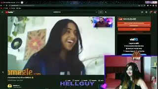 Kani got angry on adarsh omegle video #Kani Gaming #hellguygaming