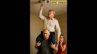 ⚡Trump Gets Shocked Hanging a Bulb! Putin Can&rsquo;t Handle It 😂#aigenerated #funny #trumpmeme #memes