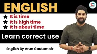 It is time / It is high time / It is about time #english #education #motivation