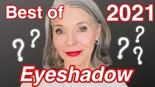 Best of 2021 EYESHADOW PALETTES | Ranking my TOP 7 favorite Palette Purchases of 2021 Over 50 Beauty
