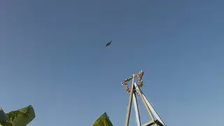 January 23rd 2026 UFO 0709 ascending dawn sphere with associated go fast objects. Slow motion 