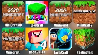 Gameplay - LokiCraft,Minecraft,Noob vs Pro vs Hacker,MiniCraft 3D,Майнкрафт,Локикрафт ЭВОЛЮЦИЯ