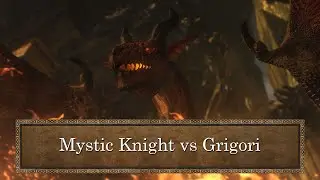 Dragon's Dogma - Mystic Knight vs Grigori (No Damage, Hard Mode)