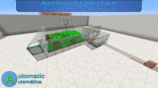 MC 1.12 - Simple Automatic Villagers Farm / Breeder - Tutorial