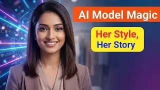 AI Influencer Promotes Beautiful Ladies Wear | Virtual Model | Digital Influencer | AI Fashion ModeI