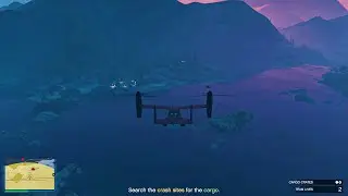 GTA Online - Search the crash sites for the cargo (San Andreas Mercenaries)