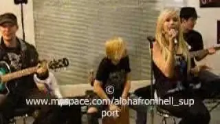 Aloha From Hell - No More Days To Waste (unplugged) @ Musikmesse '09