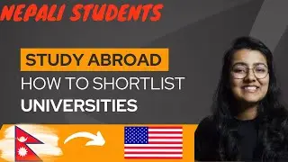 How to shortlist universities for USA | Nepali Students | FutureReady