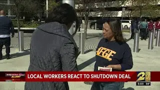 Local workers react to shutdown deal
