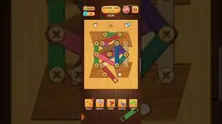 Screw Puzzle Level 142 wood Nuts and Bolts Level 142