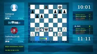 Chess Game Analysis: Salte&ntilde;o2018 - tompop : 1-0 (By ChessFriends.com)