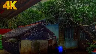 Heavy Rain & Thunder - 1:50:00 Hours for Deep Sleep
