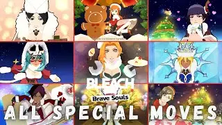 All Christmas Characters Special Moves Bleach Brave Souls