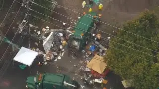 LIVE AERIALS: Police clearing homeless camp at Seattle's Cal Anderson Park