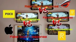 iPad mini vs ROG 2 vs POCO X2 vs Realme 6 Display HZ and Touch response time reality (Real Truth) 😱😱