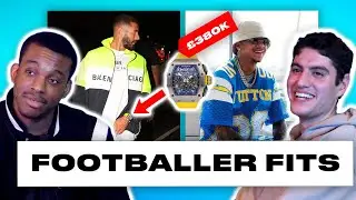 Reacting to Footballer's Fits | Benzema, Haaland, Lingard