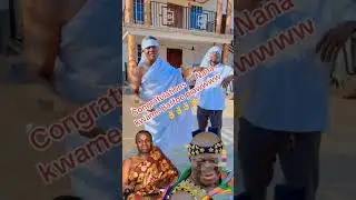 Congratulations to the paramount chief of Nkoranza #ashantiregion
