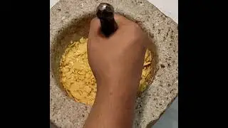 ASMR | Crunchy Chips vs Stone Mortar(ASMR😄)