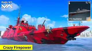 Gacha Frigate FS Aquitaine (D650) 🔥 Modern Warships Gameplay 