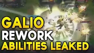 GALIO REWORK ABILITIES LEAKED! IN-GAME GAMEPLAY (League of Legends)