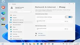 How To Set Up And Configure Proxy Server in Windows 11