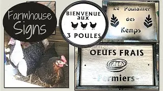 RUSTIC FARMHOUSE SIGN IDEAS -  CHICKEN COOP REVEAL - MY SUMMER BREAKFAST DRINK - SWEET SUMMER DAYS