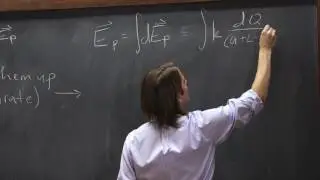 PHYS 102 | Continuous Charge 3 - Charged Rod Solution