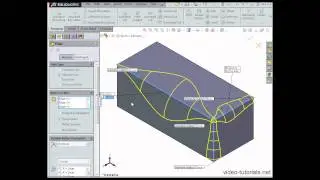 How to create fillets with variable radius SOLIDWORKS tutorials