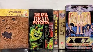 Evil Dead Movies on VHS and DVD 📼📺🎥🎬💿🎃