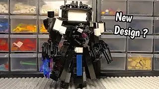 Lego titan tv man upgrade | skibidi multiverse | tutorial