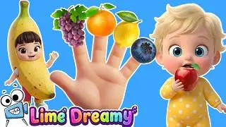 Ten Fruit Finger Family & + More Nursery Rhymes & Learning Songs for Toddlers | Lime Dreamy