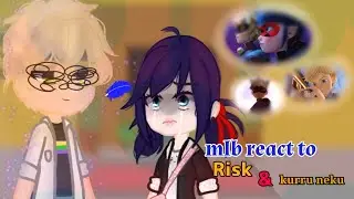 mlb react to kuro neko & risk edits and tiktoks miraculous ladybug gacha club🖤🐞