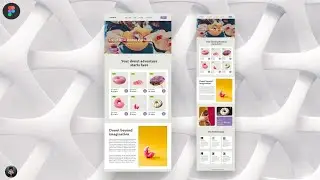 How to Create website in Figma  | Landing Page Design Tutorial 2023 |