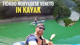 LAGO DEL CORLO ESPLORAZIONE IN KAYAK nel FIORDO NORVEGESE VENETO!#lagodelcorlo #esplorazione #kayak