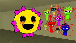 Mr  Sun with a bow Sprunki wants to get his friends back and asks me for help