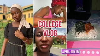 Days in my life in a Nigerian University //UNILORIN Vlog 💕💐 // Studying a lot more 📚
