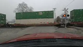Norfolk Southern Train Meet In Tolono, IL